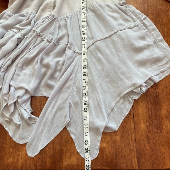 Free People Moon Dust Cardi Hoodie Light Gray Great Shark Women's S - Picture 8 of 11
